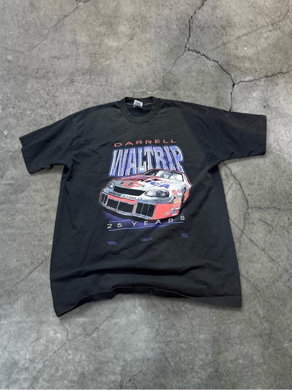 Vintage Darnell Waltrip Nascar racing Tee